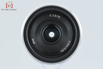 [Used] SONY E 16mm f/2.8 SEL16F28