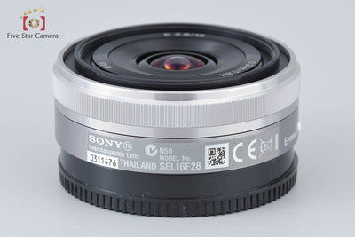 [Used] SONY E 16mm f/2.8 SEL16F28