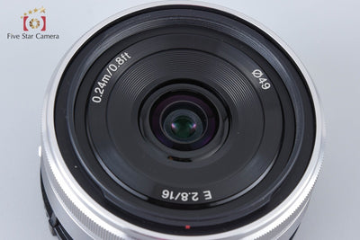 [Used] SONY E 16mm f/2.8 SEL16F28