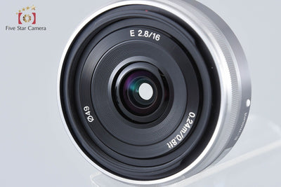 [Used] SONY E 16mm f/2.8 SEL16F28