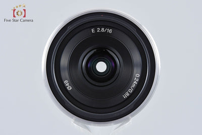 [Used] SONY E 16mm f/2.8 SEL16F28
