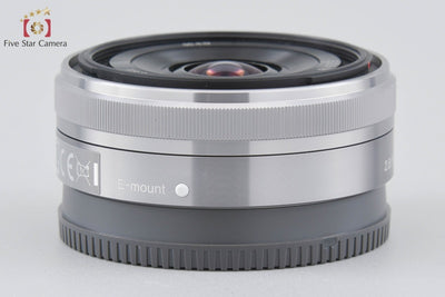 Used: SONY E 16mm f/2.8 SEL16F28