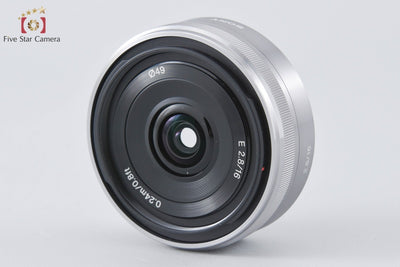 Used: SONY E 16mm f/2.8 SEL16F28