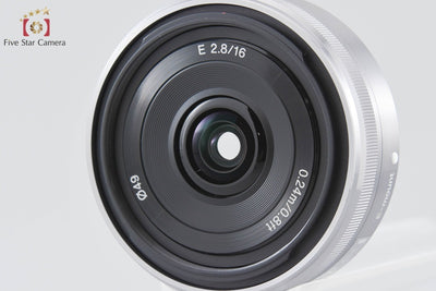 Used: SONY E 16mm f/2.8 SEL16F28