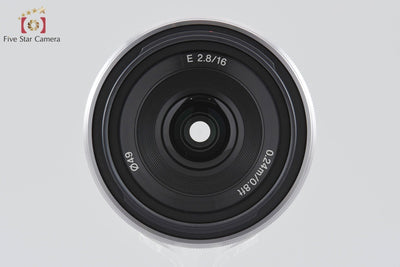 Used: SONY E 16mm f/2.8 SEL16F28