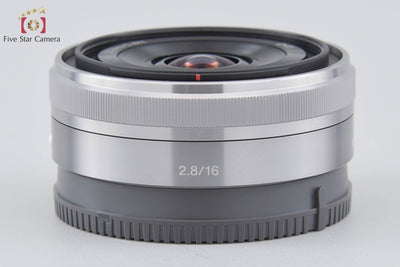 Used: SONY E 16mm f/2.8 SEL16F28