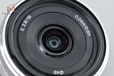 [Used] SONY E 16mm f/2.8 SEL16F28
