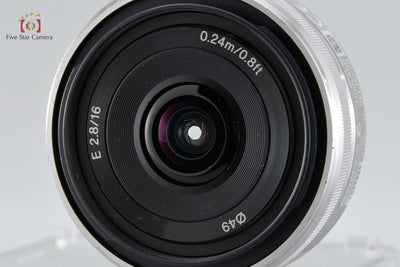 [Used] SONY E 16mm f/2.8 SEL16F28