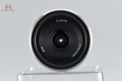 [Used] SONY E 16mm f/2.8 SEL16F28