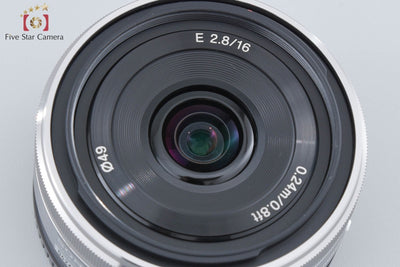 [Used] SONY E 16mm f/2.8 SEL16F28