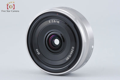 [Used] SONY E 16mm f/2.8 SEL16F28