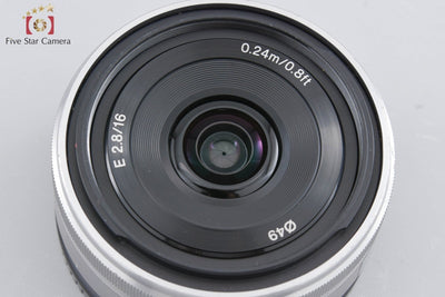 [Used] Sony E 16mm f/2.8 SEL16F28