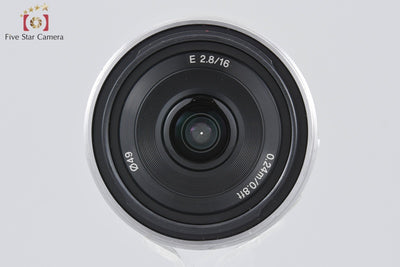 [Used] Sony E 16mm f/2.8 SEL16F28