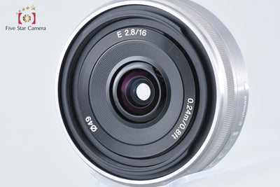 [Used] SONY E 16mm f/2.8 SEL16F28