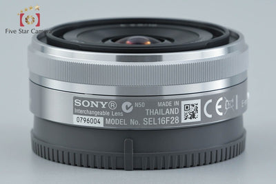 [Used] Sony E 16mm f/2.8 SEL16F28