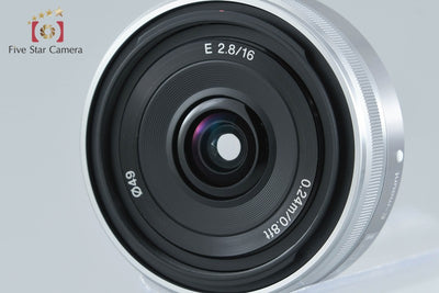 [Used] Sony E 16mm f/2.8 SEL16F28