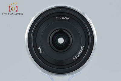 [Used] Sony E 16mm f/2.8 SEL16F28