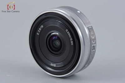 [Used] SONY E 16mm f/2.8 SEL16F28