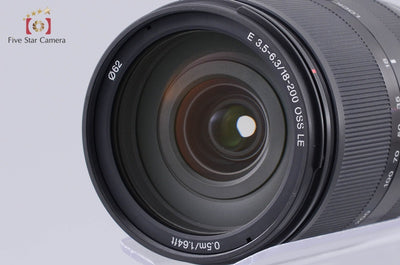 [Used] SONY E 18-200mm f/3.5-6.3 OSS LE SEL18200LE Black