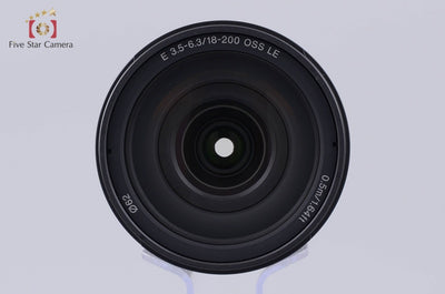 [Used] SONY E 18-200mm f/3.5-6.3 OSS LE SEL18200LE Black