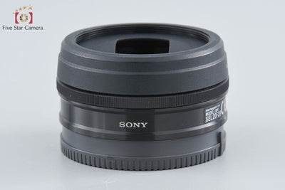 [Used] SONY E 20mm f/2.8 SEL20F28
