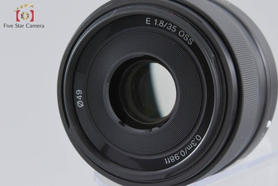 [Used] SONY E 35mm f/1.8 OSS SEL35F18