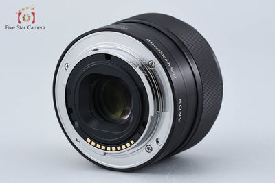 【Used】SONY E 35mm f/1.8 OSS SEL35F18 with original box