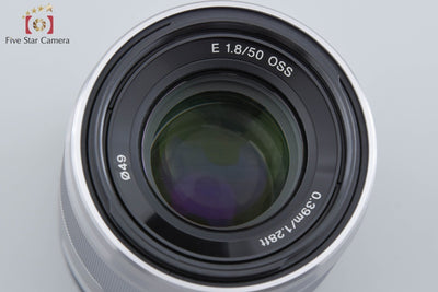[Used] SONY Sony E 50mm f/1.8 OSS SEL50F18 Silver