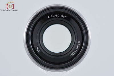 [Used] SONY Sony E 50mm f/1.8 OSS SEL50F18 Silver