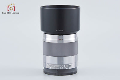 [Used] SONY Sony E 50mm f/1.8 OSS SEL50F18 Silver with Original Box