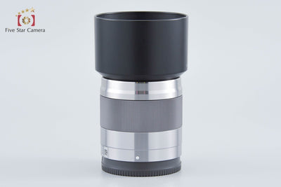 [Used] SONY Sony E 50mm f/1.8 OSS SEL50F18 Silver with Original Box