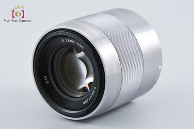 [Used] SONY Sony E 50mm f/1.8 OSS SEL50F18 Silver with Original Box