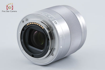 [Used] SONY Sony E 50mm f/1.8 OSS SEL50F18 Silver with Original Box