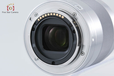 [Used] SONY Sony E 50mm f/1.8 OSS SEL50F18 Silver with Original Box