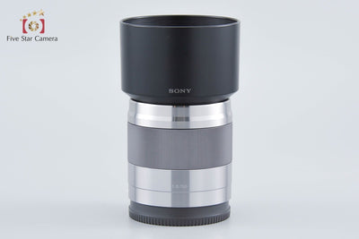 [Used] SONY Sony E 50mm f/1.8 OSS SEL50F18 Silver with Original Box