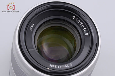 [Used] SONY Sony E 50mm f/1.8 OSS SEL50F18 Silver