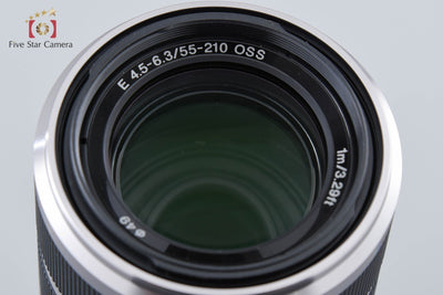 [Used] SONY Sony E 55-210mm f/4.5-6.3 OSS SEL55210 Silver