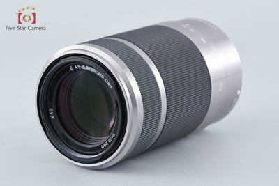 [Used] SONY Sony E 55-210mm f/4.5-6.3 OSS SEL55210 Silver