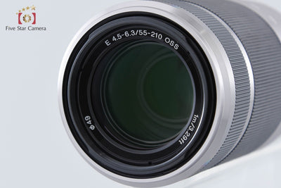 [Used] SONY Sony E 55-210mm f/4.5-6.3 OSS SEL55210 Silver