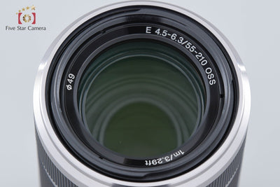 [Used] SONY E 55-210mm f/4.5-6.3 OSS SEL55210 Silver