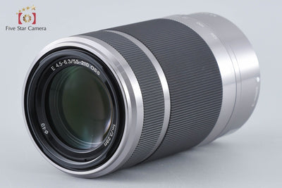 [Used] SONY E 55-210mm f/4.5-6.3 OSS SEL55210 Silver
