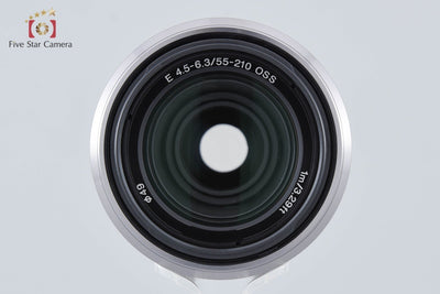 [Used] SONY E 55-210mm f/4.5-6.3 OSS SEL55210 Silver