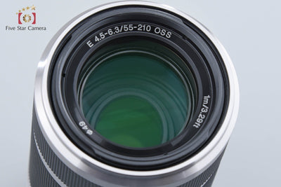 [Used] SONY Sony E 55-210mm f/4.5-6.3 OSS SEL55210 Silver