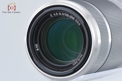 [Used] SONY Sony E 55-210mm f/4.5-6.3 OSS SEL55210 Silver