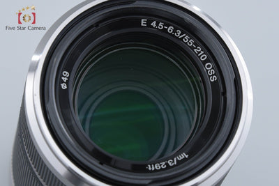[Used] Sony E 55-210mm f/4.5-6.3 OSS SEL55210 Silver