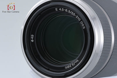[Used] Sony E 55-210mm f/4.5-6.3 OSS SEL55210 Silver