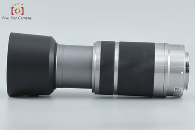 [Used] SONY Sony E 55-210mm f/4.5-6.3 OSS SEL55210 Silver With Original Box