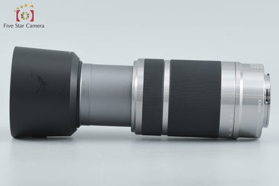 [Used] SONY Sony E 55-210mm f/4.5-6.3 OSS SEL55210 Silver With Original Box