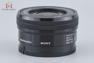 [Used] SONY E PZ 16-50mm f/3.5-5.6 OSS SELP1650 Black