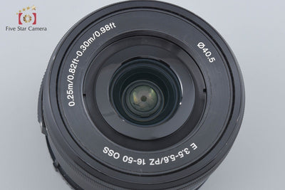 [Used] SONY E PZ 16-50mm f/3.5-5.6 OSS SELP1650 Black